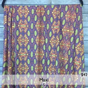 LuLaRoe Small Maxi Skirt
